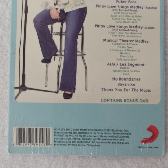 Lea Salonga Your Songs CD and DVD, Philippines - Picture 5 of 8